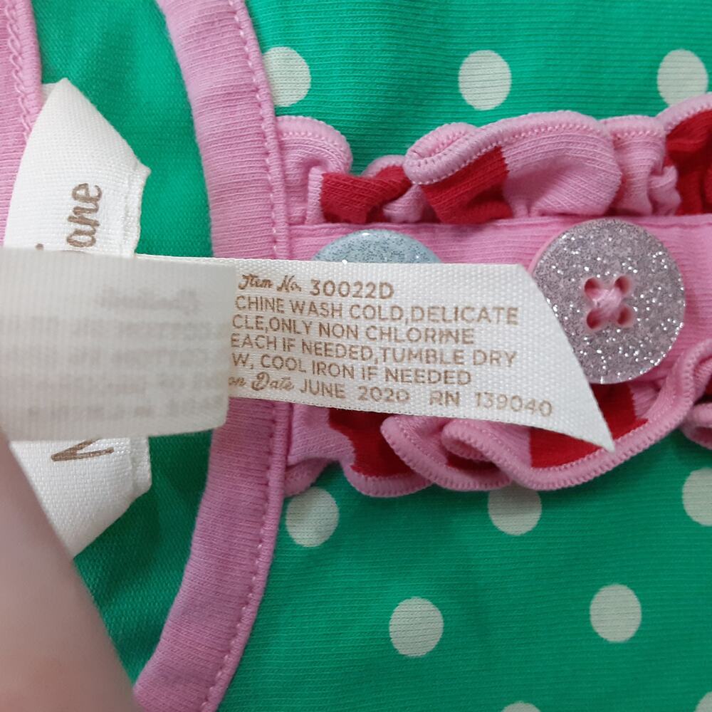 Matilda Jane Gingerbread Village Dress Girls 2 Christmas Twirl Dress Candy - Picture 9 of 11